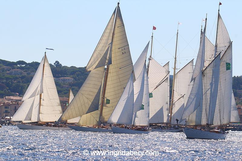 Les Voiles de Saint-Tropez Day 2 photo copyright Ingrid Abery / www.ingridabery.com taken at Société Nautique de Saint-Tropez and featuring the Classic Yachts class