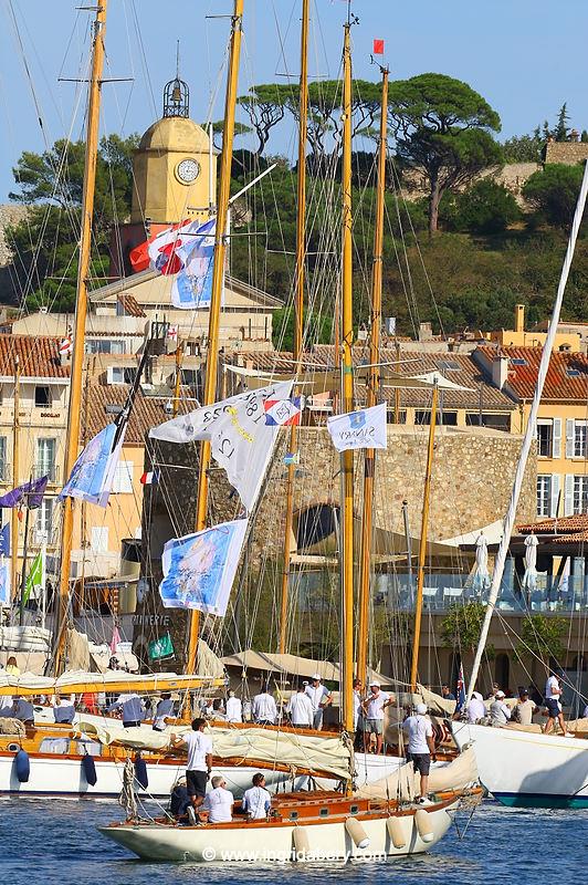 Les Voiles de Saint-Tropez Day 2 photo copyright Ingrid Abery / www.ingridabery.com taken at Société Nautique de Saint-Tropez and featuring the Classic Yachts class