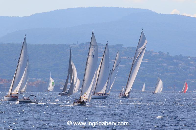 Les Voiles de Saint-Tropez Day 2 photo copyright Ingrid Abery / www.ingridabery.com taken at Société Nautique de Saint-Tropez and featuring the Classic Yachts class