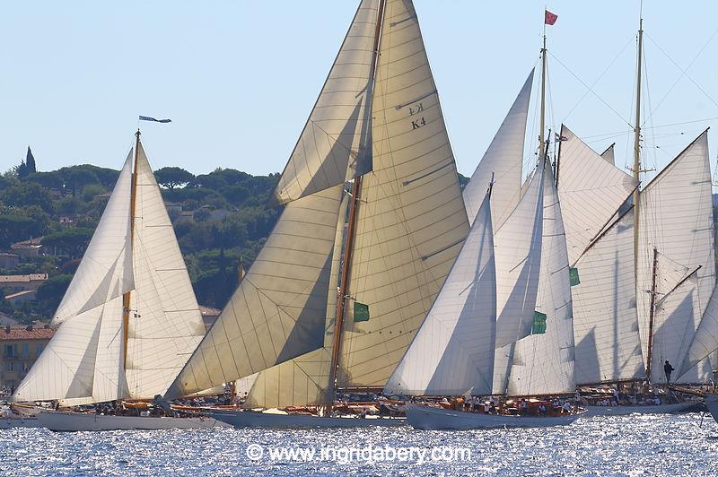 Les Voiles de Saint-Tropez Day 2 photo copyright Ingrid Abery / www.ingridabery.com taken at Société Nautique de Saint-Tropez and featuring the Classic Yachts class