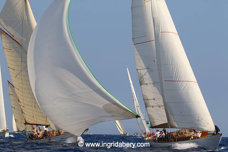Les Voiles de Saint-Tropez Day 3 photo copyright Ingrid Abery / www.ingridabery.com taken at Société Nautique de Saint-Tropez and featuring the Classic Yachts class