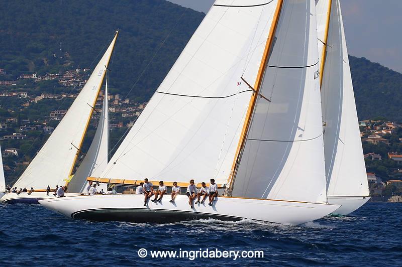 Les Voiles de Saint-Tropez Day 3 photo copyright Ingrid Abery / www.ingridabery.com taken at Société Nautique de Saint-Tropez and featuring the Classic Yachts class