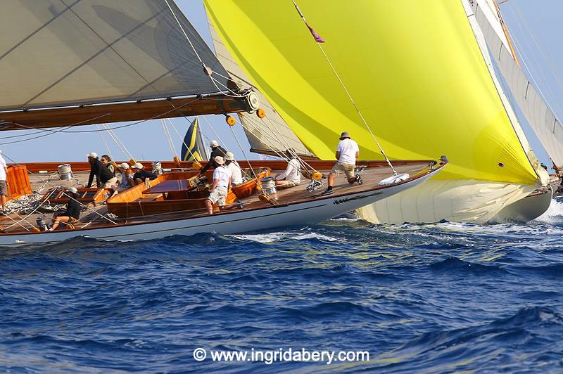 Les Voiles de Saint-Tropez Day 3 photo copyright Ingrid Abery / www.ingridabery.com taken at Société Nautique de Saint-Tropez and featuring the Classic Yachts class