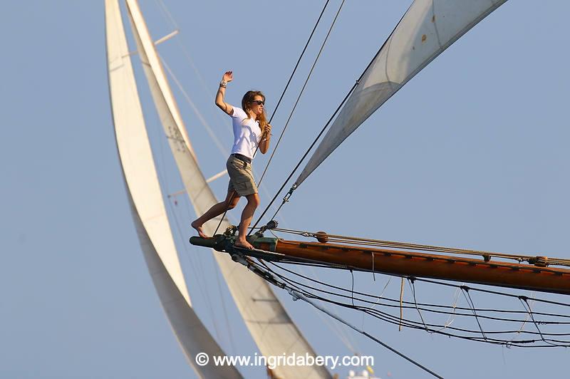 Les Voiles de Saint-Tropez Day 3 photo copyright Ingrid Abery / www.ingridabery.com taken at Société Nautique de Saint-Tropez and featuring the Classic Yachts class