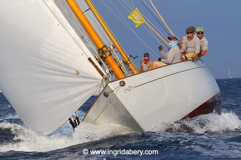 Les Voiles de Saint-Tropez Day 3 photo copyright Ingrid Abery / www.ingridabery.com taken at Société Nautique de Saint-Tropez and featuring the Classic Yachts class