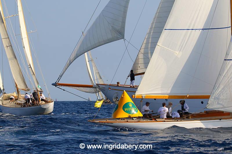 Les Voiles de Saint-Tropez Day 3 photo copyright Ingrid Abery / www.ingridabery.com taken at Société Nautique de Saint-Tropez and featuring the Classic Yachts class