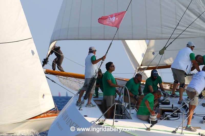 Les Voiles de Saint-Tropez Day 3 photo copyright Ingrid Abery / www.ingridabery.com taken at Société Nautique de Saint-Tropez and featuring the Classic Yachts class