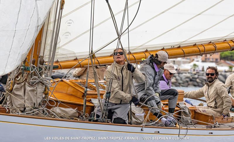 Les Voiles de Saint-Tropez 2025 photo copyright Stephen R Cloutier / www.photogroup.us taken at Société Nautique de Saint-Tropez and featuring the Classic Yachts class