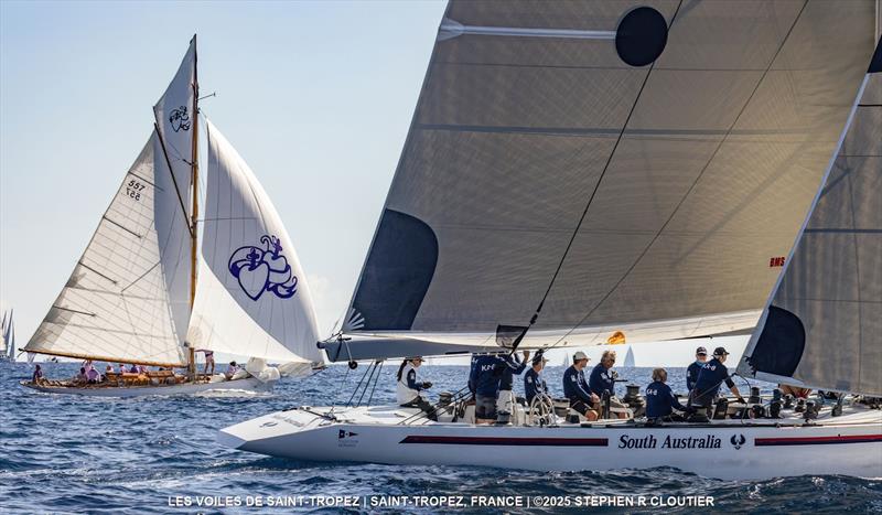 Les Voiles de Saint-Tropez 2025 photo copyright Stephen R Cloutier / www.photogroup.us taken at Société Nautique de Saint-Tropez and featuring the Classic Yachts class
