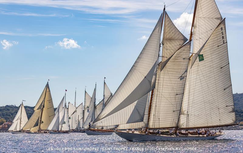 Les Voiles de Saint-Tropez 2025 photo copyright Stephen R Cloutier / www.photogroup.us taken at Société Nautique de Saint-Tropez and featuring the Classic Yachts class