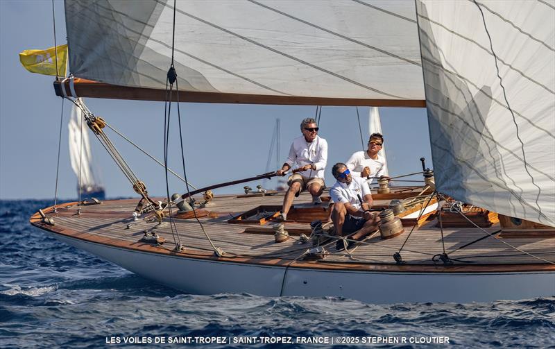 Les Voiles de Saint-Tropez 2025 photo copyright Stephen R Cloutier / www.photogroup.us taken at Société Nautique de Saint-Tropez and featuring the Classic Yachts class