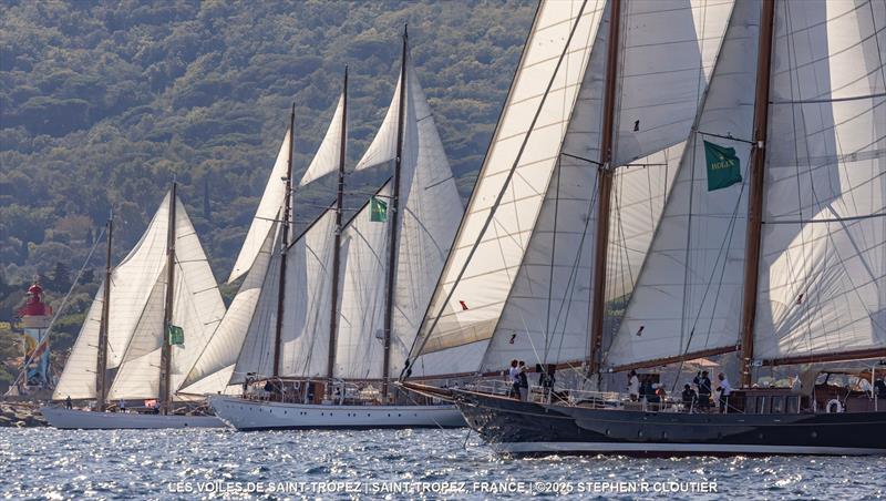 Les Voiles de Saint-Tropez 2025 photo copyright Stephen R Cloutier / www.photogroup.us taken at Société Nautique de Saint-Tropez and featuring the Classic Yachts class