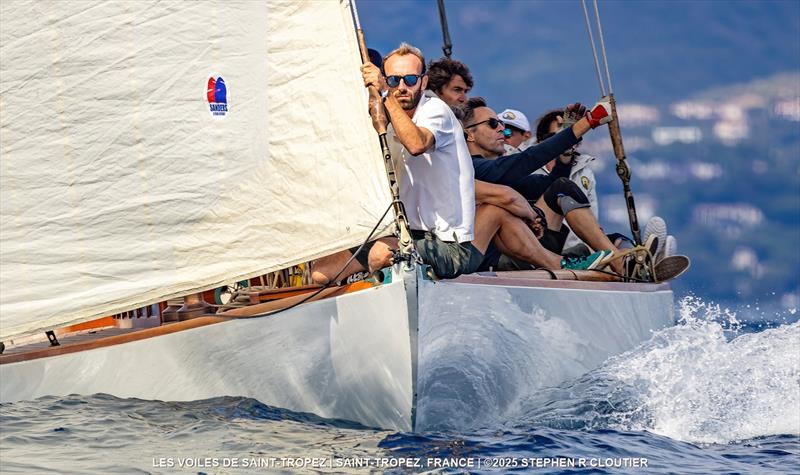 Les Voiles de Saint-Tropez 2025 photo copyright Stephen R Cloutier / www.photogroup.us taken at Société Nautique de Saint-Tropez and featuring the Classic Yachts class
