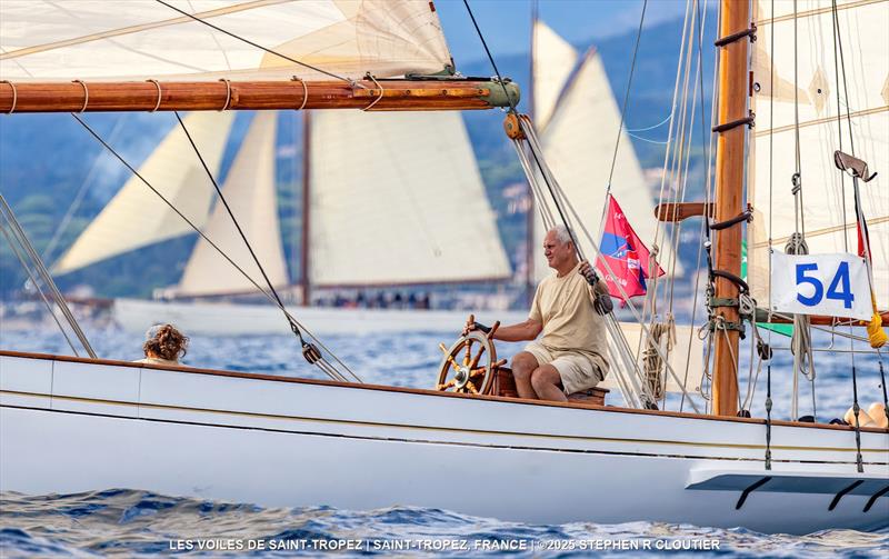 Les Voiles de Saint-Tropez 2025 photo copyright Stephen R Cloutier / www.photogroup.us taken at Société Nautique de Saint-Tropez and featuring the Classic Yachts class