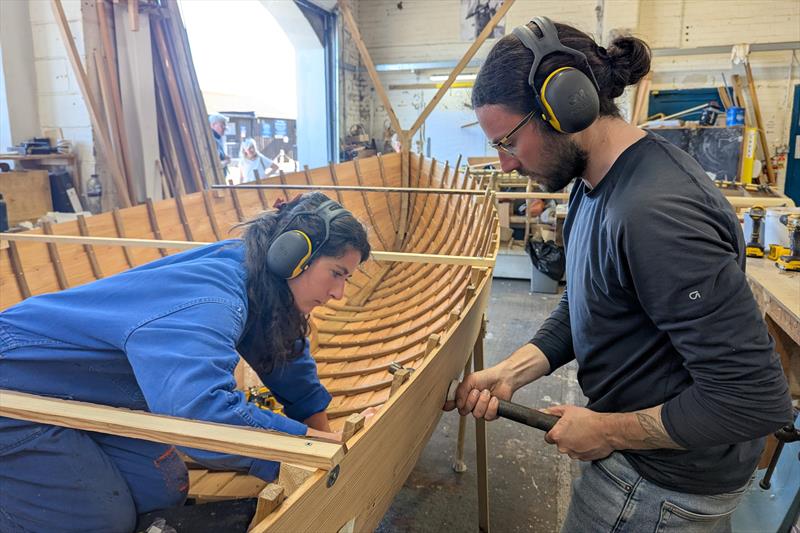 Training at the Boat Building Academy in the UK photo copyright BBA taken at  and featuring the Classic Yachts class