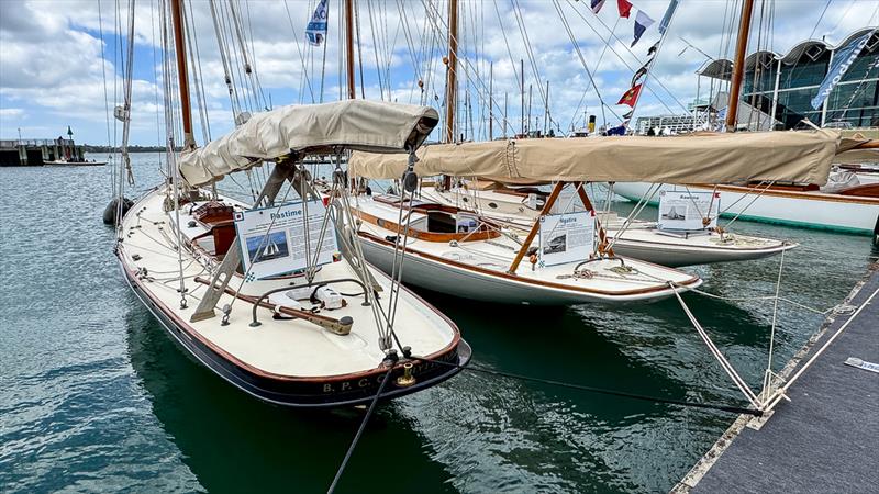 Pastime, Ngatira and Rawene - 2026 Auckland Wooden Boat Show - Jellicoe Harbour - March 13-15, 2026 - photo © Richard Gladwell / Sail-World.com/nz