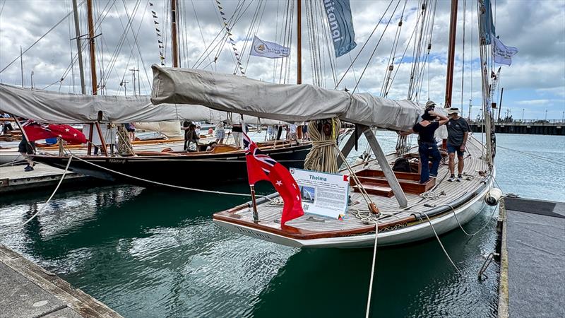 Thelma - 2026 Auckland Wooden Boat Show - Jellicoe Harbour - March 13-15, 2026 - photo © Richard Gladwell / Sail-World.com/nz