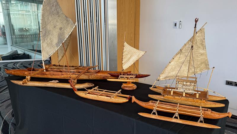 Indigenous model collection - Auckland Wooden Boat Festival - March 2026 - photo © Richard Gladwell - Sail-World.com/nz