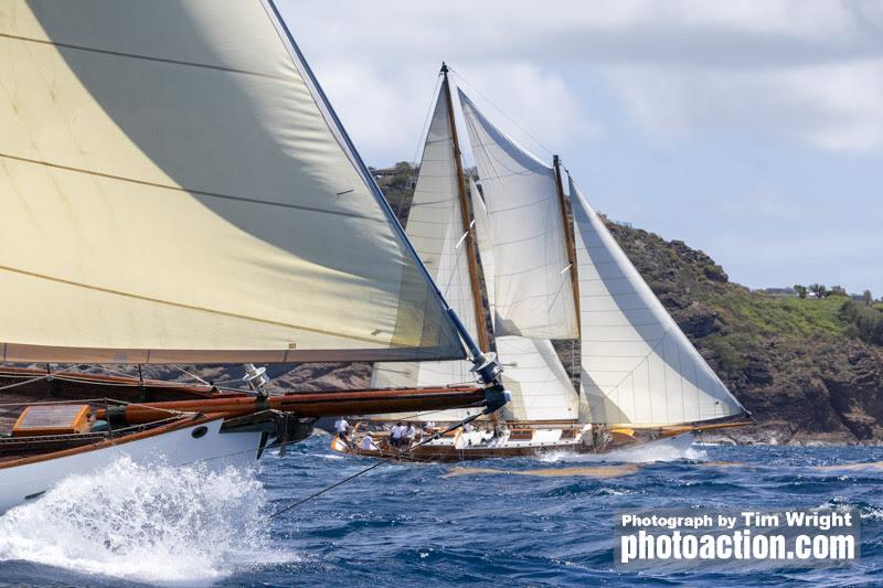 Antigua Classic Yacht Regatta day 4 - photo © Tim Wright / Photoaction.com