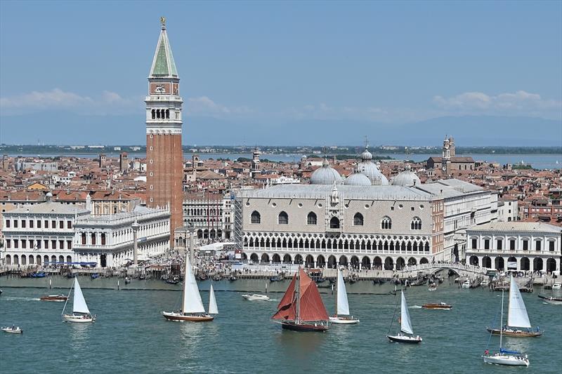 A fleet of vintage boats is preparing to compete for the Monaco Principality Trophy photo copyright Pier-Paolo Toffano taken at Yacht Club Venezia and featuring the Classic Yachts class