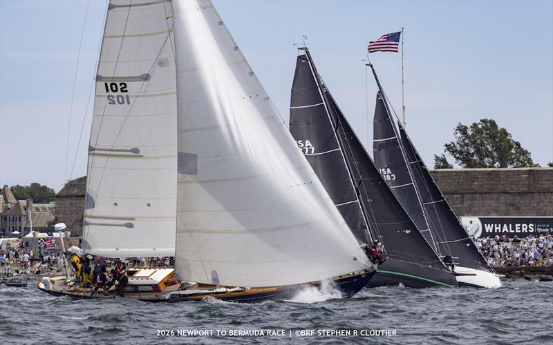 2026 Newport Bermuda Race photo copyright Stephen R Cloutier taken at New York Yacht Club and featuring the Classic Yachts class