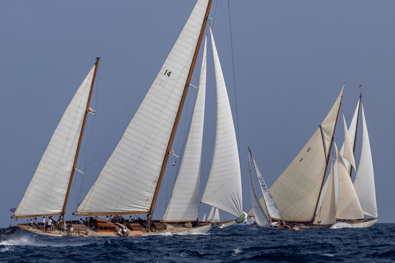 Les Voiles de Saint-Tropez photo copyright SNST / Gilles Martin-Raget taken at Société Nautique de Saint-Tropez and featuring the Classic Yachts class