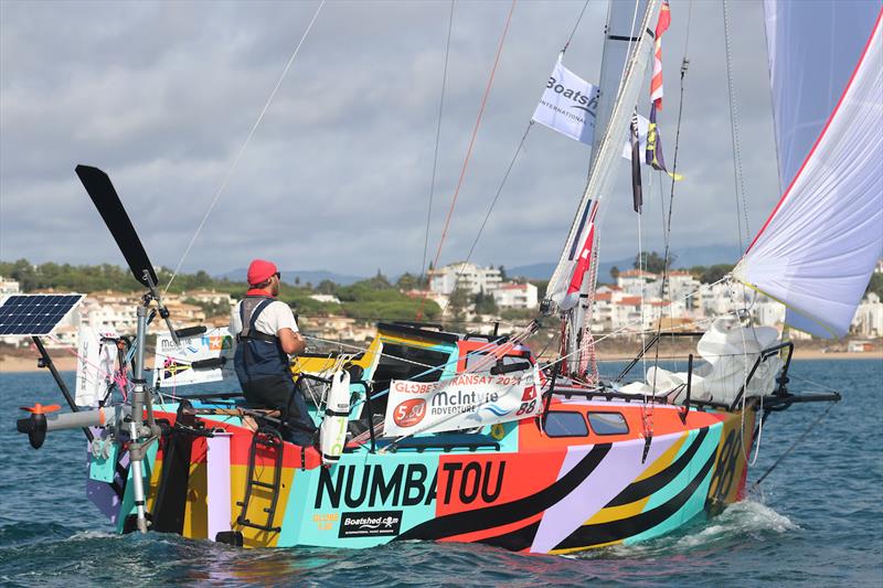 McIntyre Adventure Globe 5.80 Transat start: Nº88 Etienne Messikommer (33) – Numbatou – Switzerland - photo © Globe 5.80 Transat