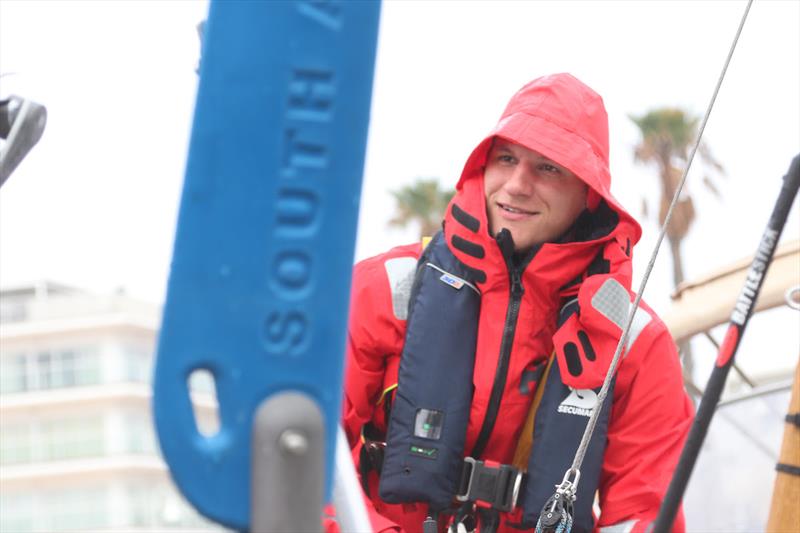 Severin Hummer has decided not to continue with leg 2 of McIntyre Adventure's Globe 5.80 Transat photo copyright Don McIntyre taken at  and featuring the Class Mini 5.80 class