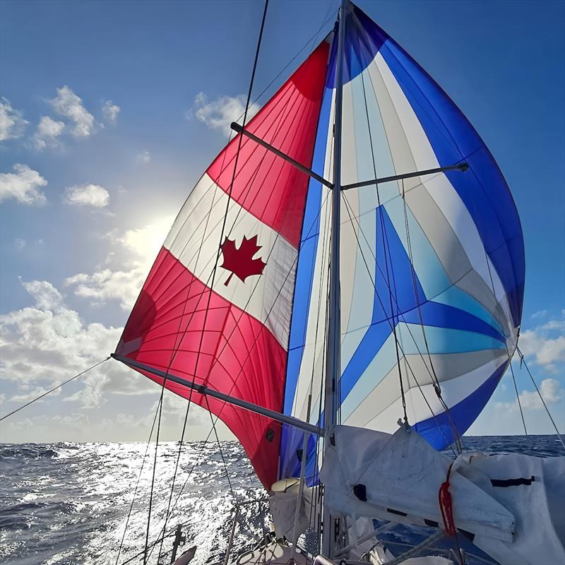 The 580 fleet spent about 85% of the time under one or both Asymmetric spinnakers , but at times that translated to a lot of work, Sail Up – Sails down! - photo © Dan Turk / MGR