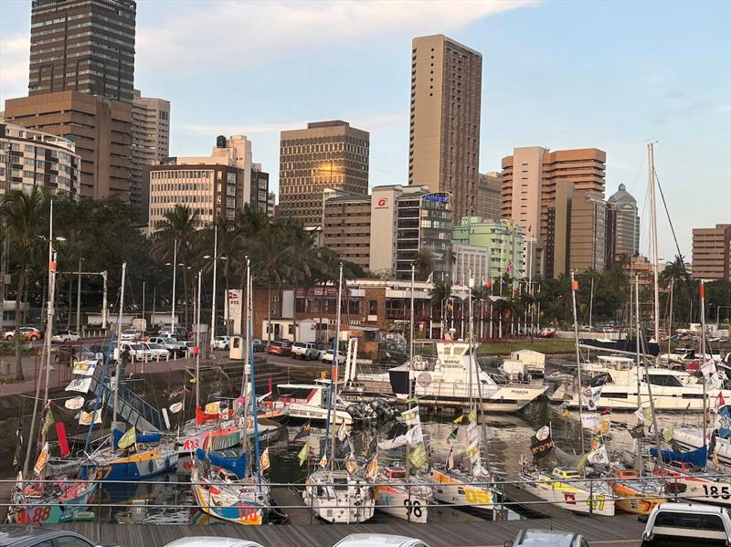 The Royal Natal Yacht Club started the ball rolling with stunning SA hospitality! The locals jumped in and a Safari operator put on a few days in the bush! photo copyright Christine Turner / MGR2025 taken at  and featuring the Class Mini 5.80 class