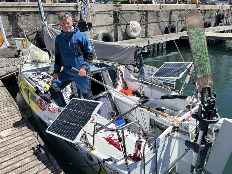 Keri was the first boat into the V&A Waterfront Marina, Cape Town! His NON-stop ocean voyage from Durban to Cape Town was an eye opener! The fastest by 13 hours! - photo © Don McIntyre / MGR2025