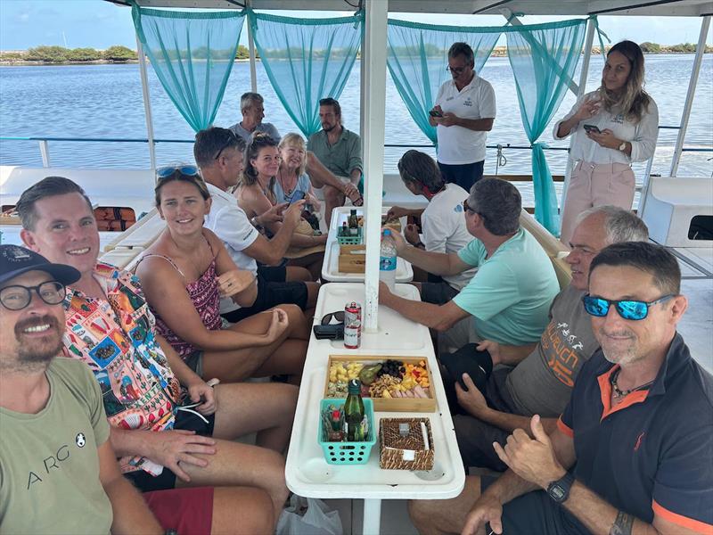 The MGR 2025–26 fleet received a beautiful welcome — and a wonderful marina boat tour — from Sueli and Manolo at Recife Marina. Special thanks to Yannick Ollivier of FPVela (Pernambuco Sailing Association) for making the connection - photo © Arzu Beskardes
