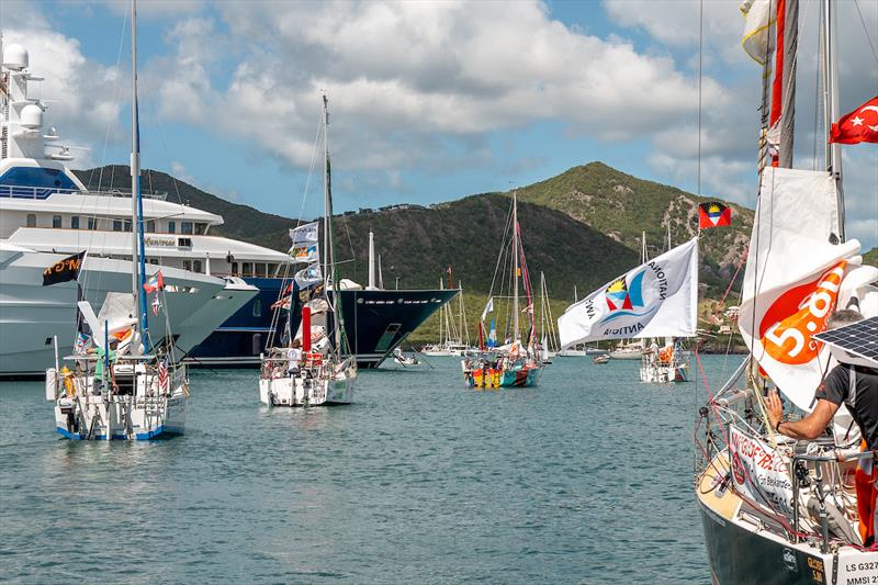 “Mini & Mega”: A humbling reality check—ALMA Globe 580 sailors chasing big dreams in tiny boats. One year later, they're on the verge of making history: sailing around the world and back - photo © Rob Havill / MGR2025