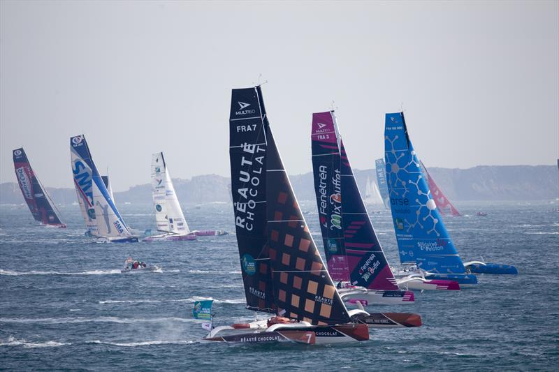 Route du Rhum Destination Guadeloupe photo copyright Alexis Courcoux taken at  and featuring the OCEAN50 class