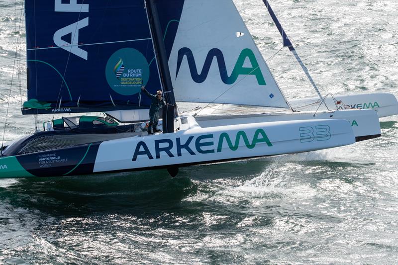 Quentin Vlamynck, Arkema Ocean Fifty - photo © Vincent Olivaud / Arkema Sport