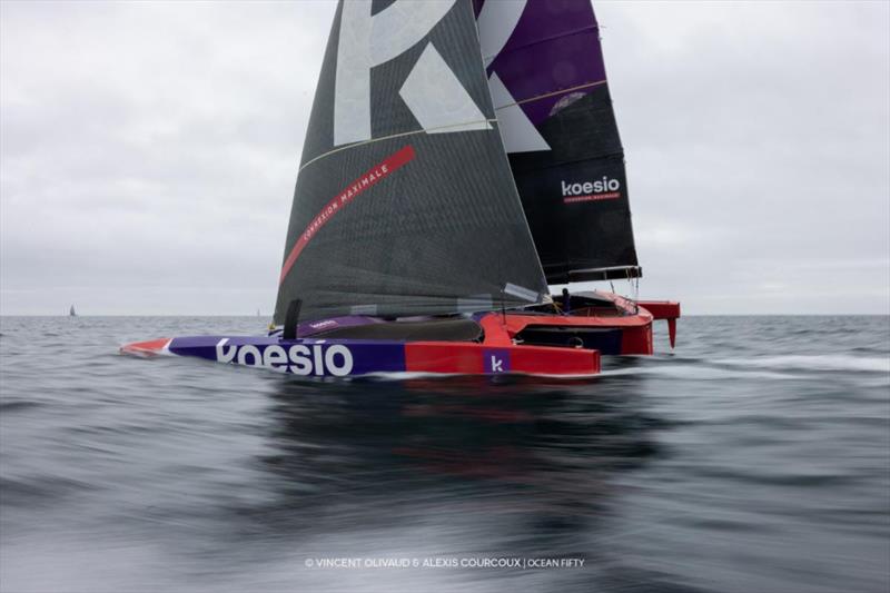 ?Rolex Fastnet Race favourite is probably Koesio, the 2025 Ocean Fifty Series leader. Her skipper Erwan le Roux has enjoyed the most success in the class in recent years - photo © Alexis Courcoux / Vincent Olivaud