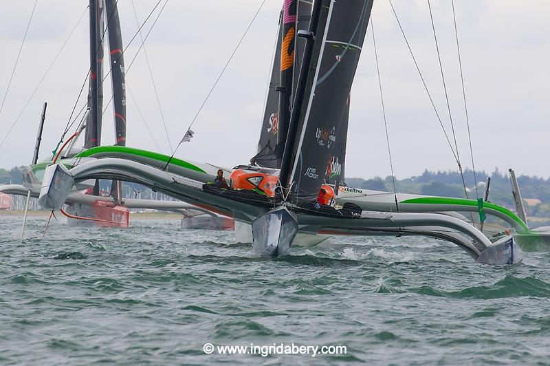 100th Rolex Fastnet Race Start photo copyright Ingrid Abery / www.ingridabery.com taken at Royal Ocean Racing Club and featuring the OCEAN50 class