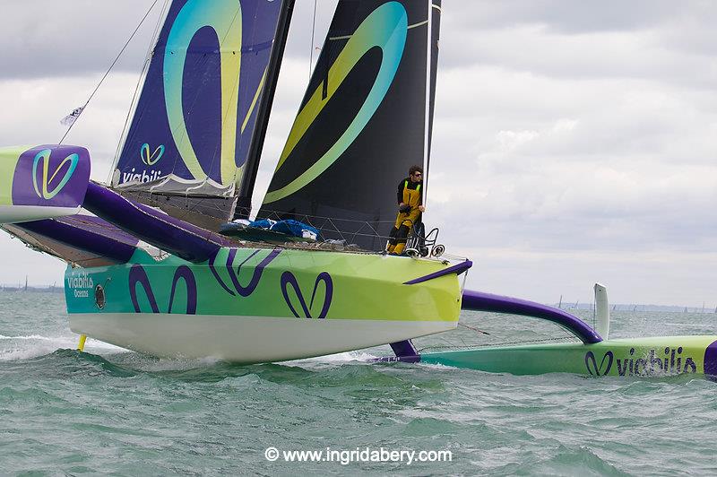100th Rolex Fastnet Race Start photo copyright Ingrid Abery / www.ingridabery.com taken at Royal Ocean Racing Club and featuring the OCEAN50 class
