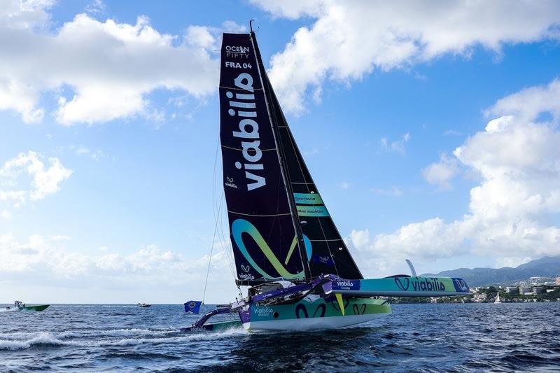 Viabilis Océans - Skippers Baptiste Hulin and Thomas Rouxel - photo © Jean-Marie Liot / Alea
