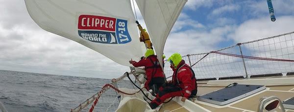 Clipper 2017-18 Race 3: The Dell Latitude Rugged Race photo copyright Clipper Ventures taken at  and featuring the Clipper 70 class