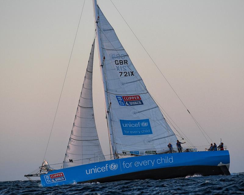 Unicef win Clipper 2017-18 Race 3: The Dell Latitude Rugged Race photo copyright Clipper Ventures taken at  and featuring the Clipper 70 class