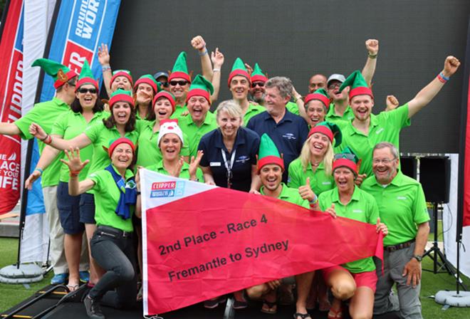 Race 4 prize-giving – 2017 Clipper Round the World Yacht Race - photo © Clipper Race