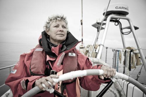 Wendy `Wendo` Tuck, skipper of Sanya Serenity Coast in the 2017/2018 Clipper Round The World Yacht Race photo copyright Clipper Round The World Yacht Race taken at  and featuring the Clipper 70 class