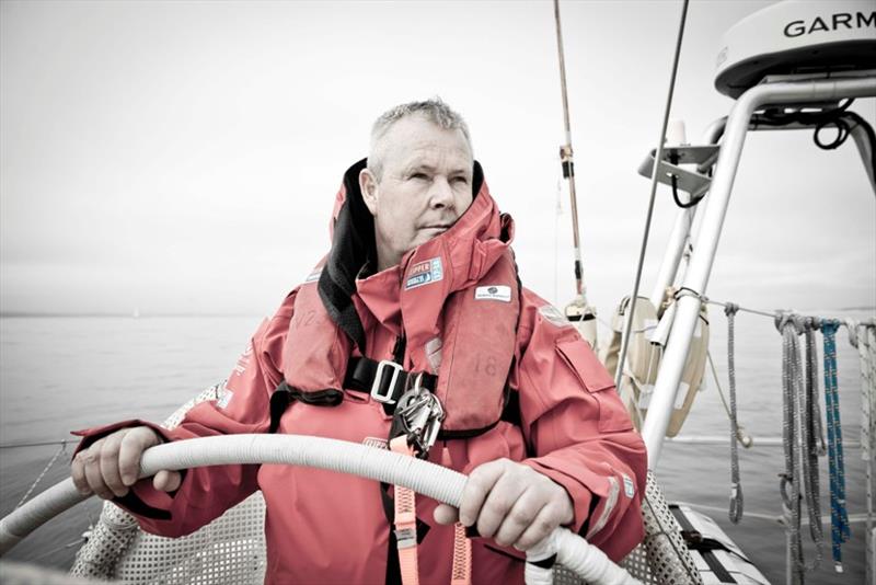 Great Britain skipper David Hartshorn - Clipper 2017-18 Race photo copyright onEdition taken at  and featuring the Clipper 70 class