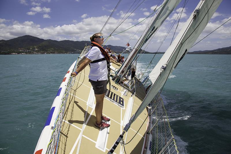 Out on the water and all set for racing photo copyright John Curnow taken at  and featuring the Clipper 70 class