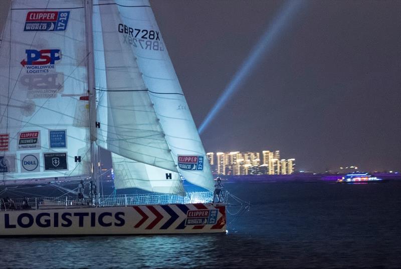 PSP Logistics arrival - photo © Clipper Race