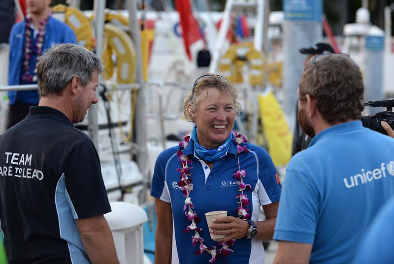 Clipper Round the World Yacht Race 7  photo copyright Olli Geibel taken at  and featuring the Clipper 70 class