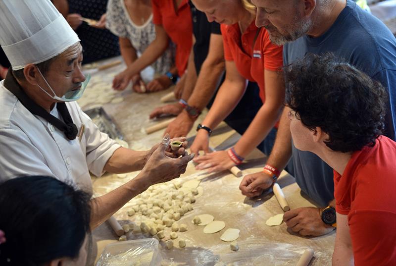 A Chinese Cooking Class inspiring the Clipper Race fleet - photo © Clipper Race