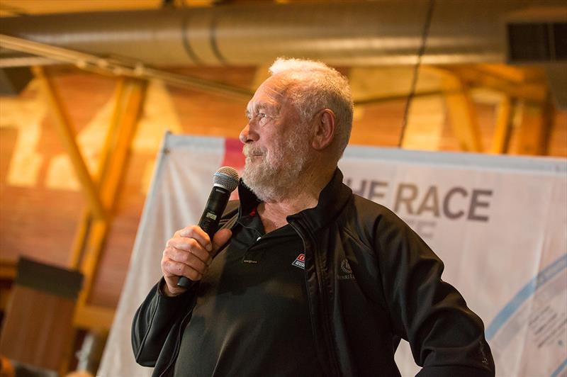 Clipper Race Founder and Chairman Sir Robin Knox-Johnston - Clipper 2017-18 Race photo copyright Jean-Marcus Strole Photography taken at  and featuring the Clipper 70 class