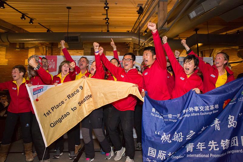 The Qingdao team - Clipper 2017-18 Race - photo © Jean-Marcus Strole Photography